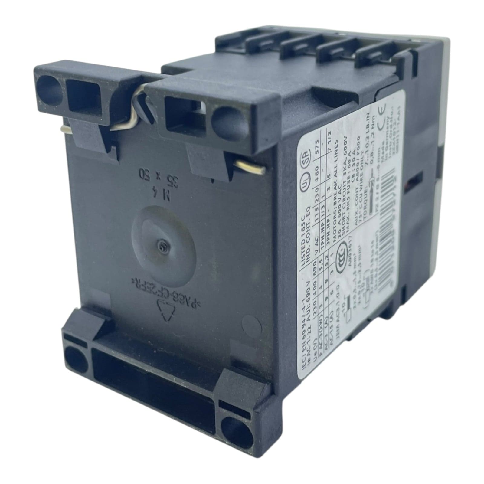 Siemens contactor 3RT1016-1BB42 Siemens contactor suitable for industry view 7