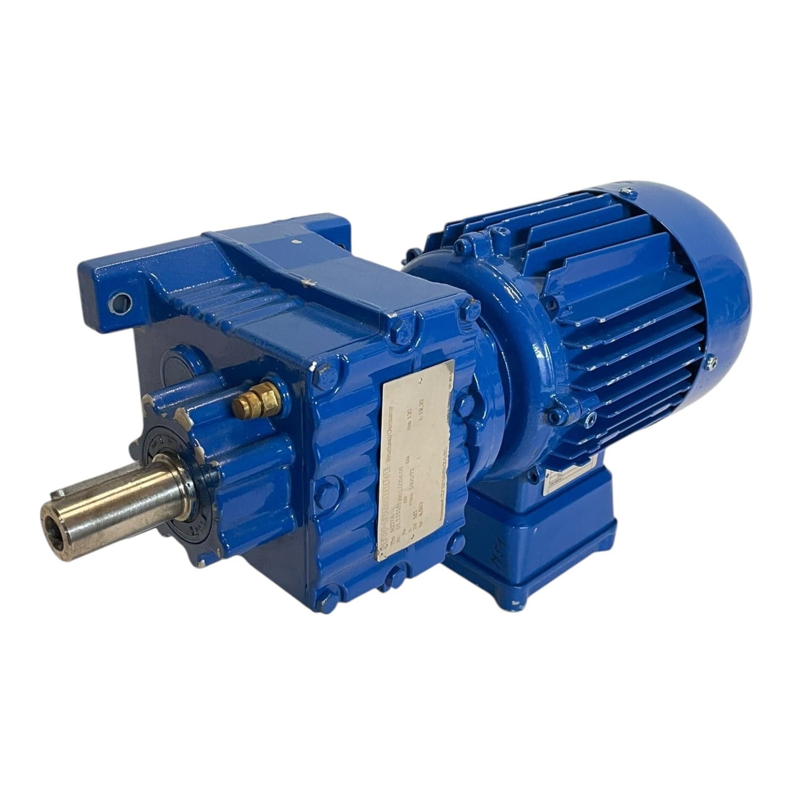 Kaiser 0.37kW geared motor Kaiser Motor GDNK80B/6Rs with SEW R27/A gearbox