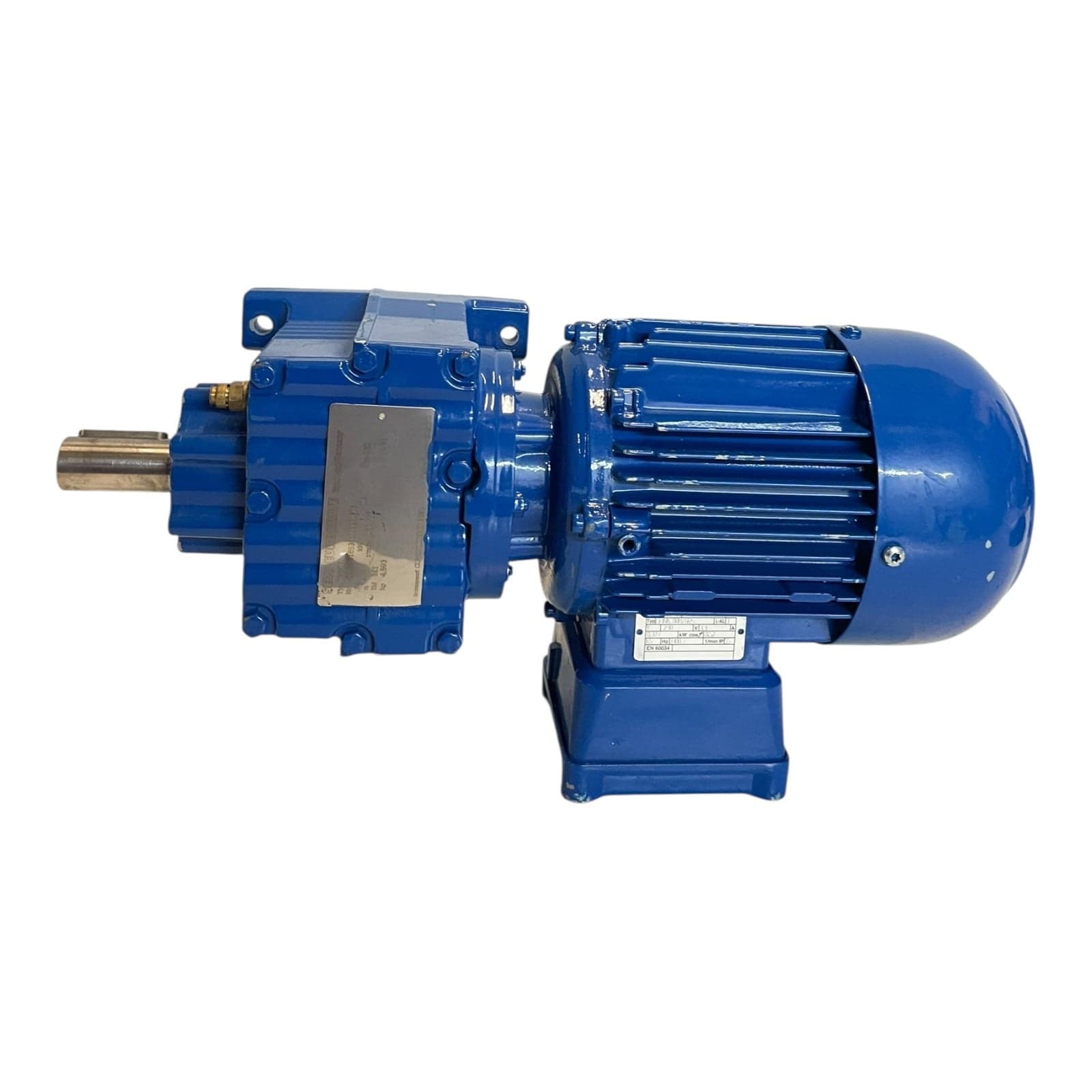 Kaiser 0.37kW geared motor Kaiser Motor GDNK80B/6Rs with SEW R27/A gearbox view 6