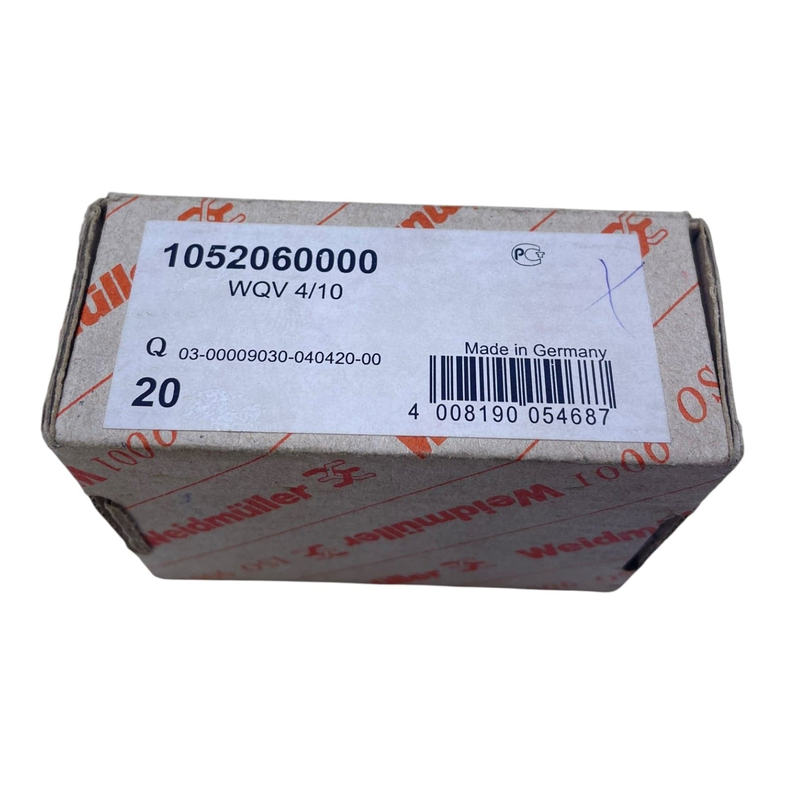 WQV 4/10 Weidmüller cross connector 1052060000 PU: 16 pieces For industry view 2