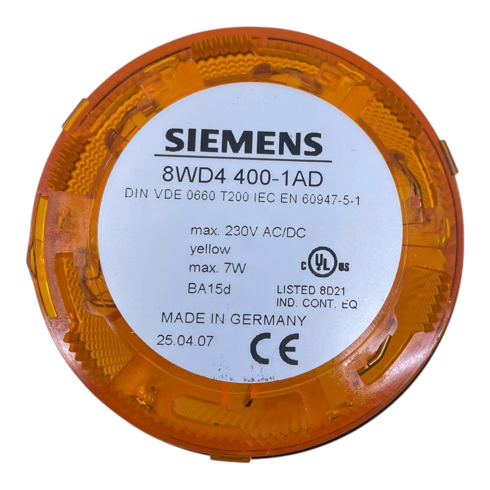 Siemens Signal Tower Red Green Orange 8WD4400-1AB 8WD4400-1AC 8WD4400-1AD view 4
