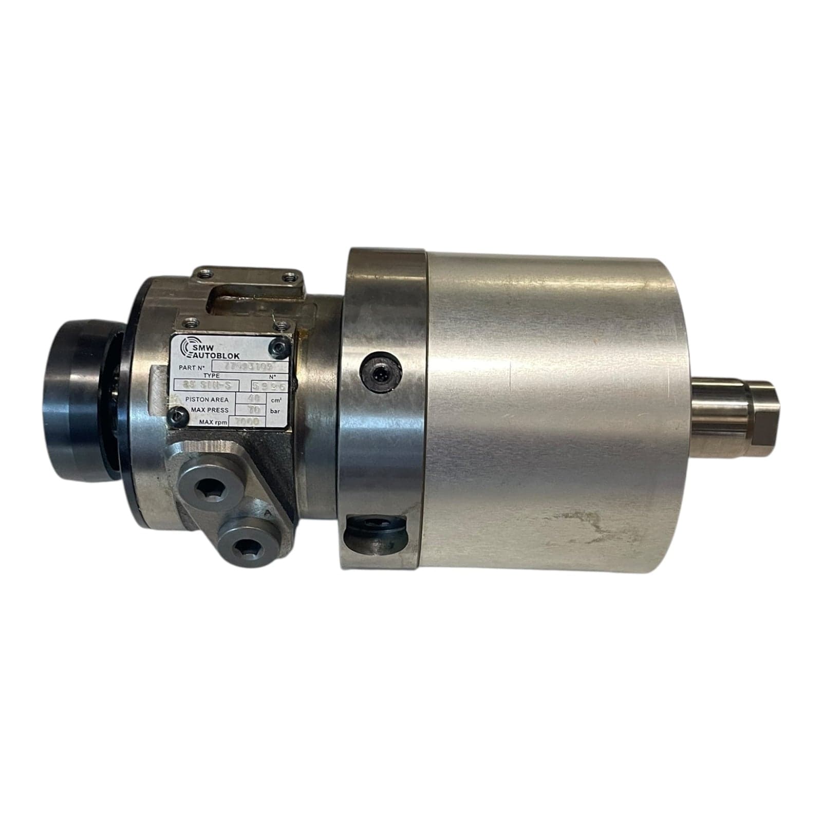 SMW AUTOBLOK clamping cylinder SIN-S 77093109 for industrial use view 5