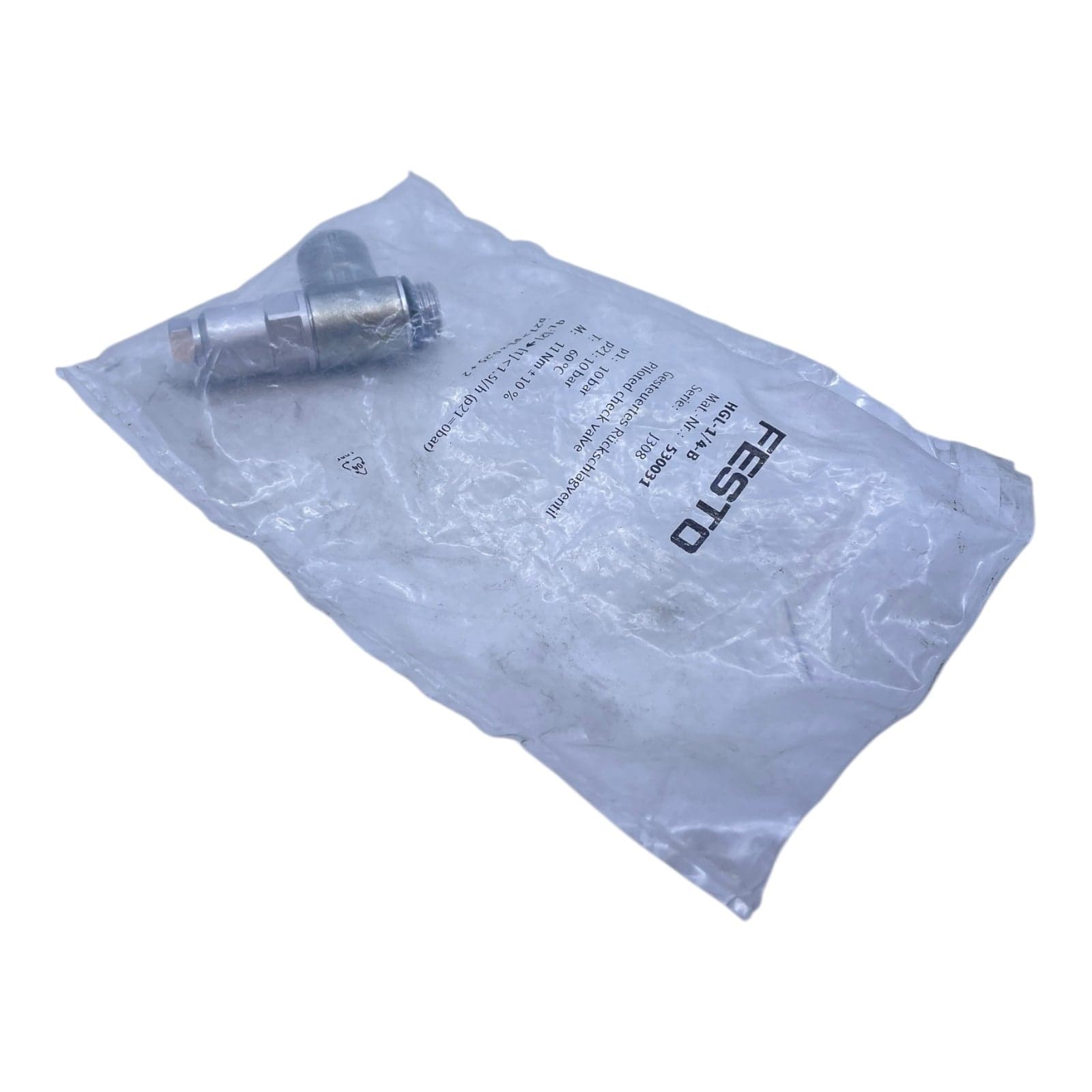 Festo controlled check valve HGL-1/4-B 530031 suitable for industry view 4