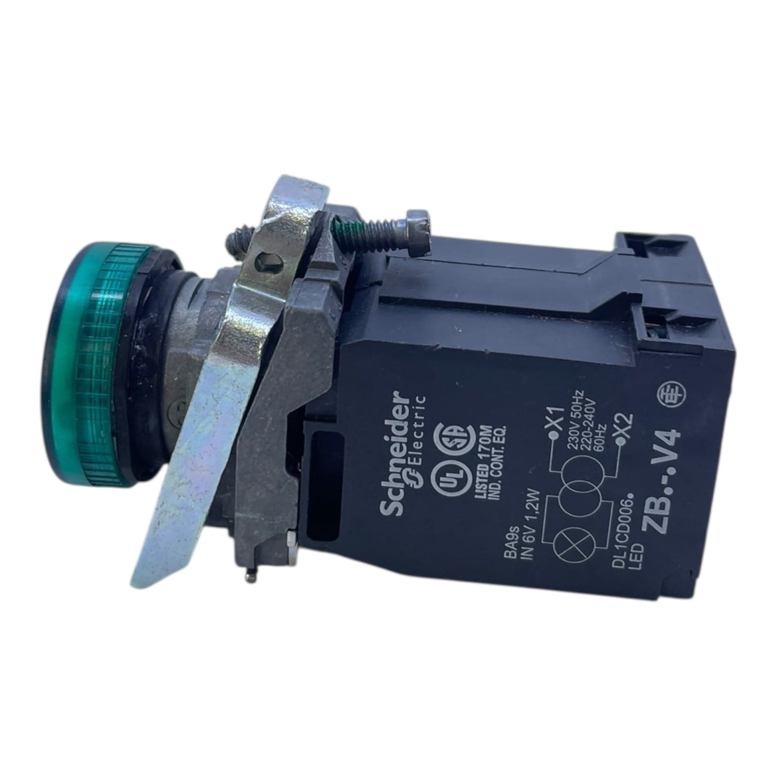 Schneider pressure switch green ZB.-.V4 pressure switch from Schneider for industry view 3