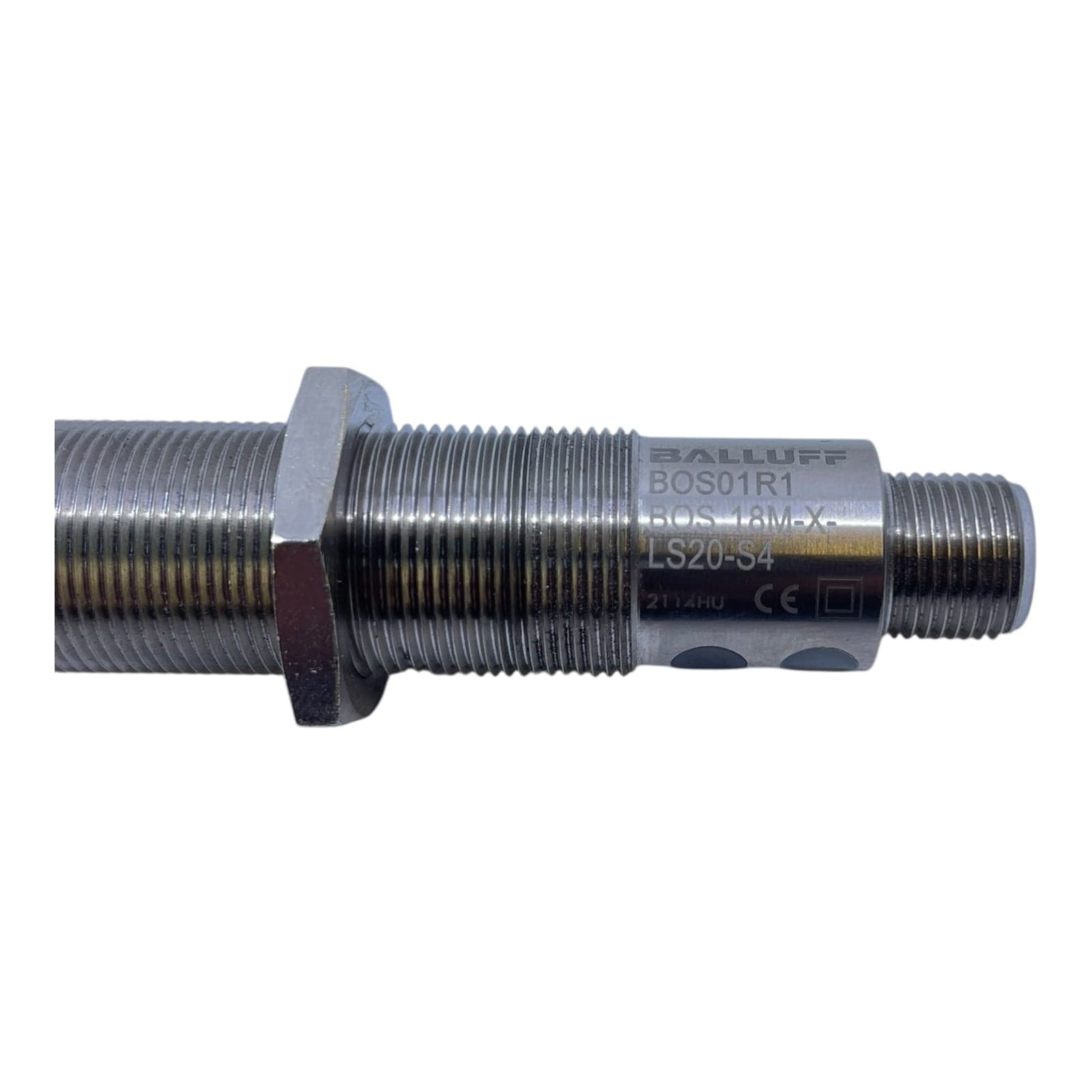 Balluff through-beam light barrier BOS01R1 BOS 18M-X-LS20-S4 for industry view 2