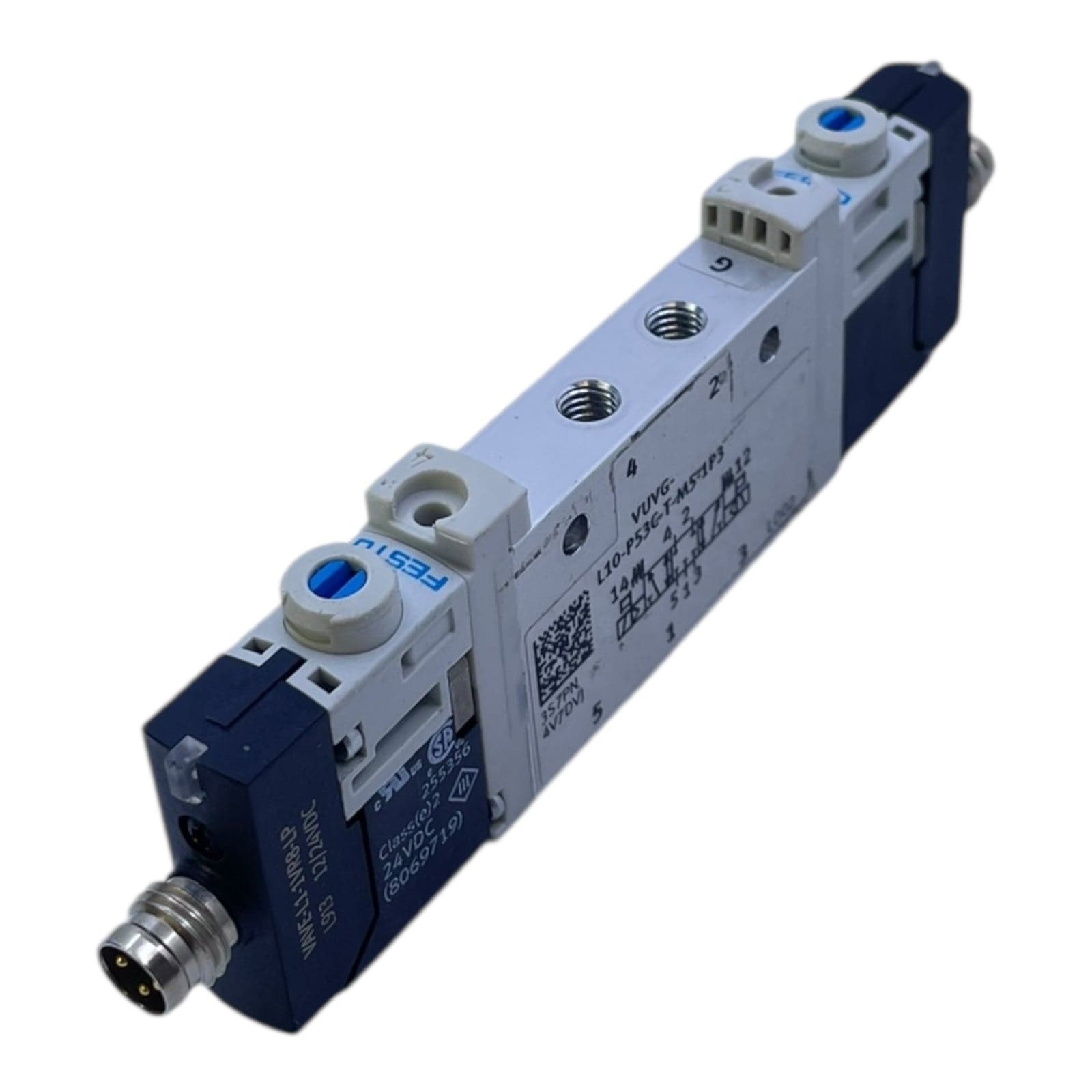 Festo Solenoid valve Pneumatic valve VUVG-L10-P53C-T-M5-1P3 566459 24V DC 3-8 bar