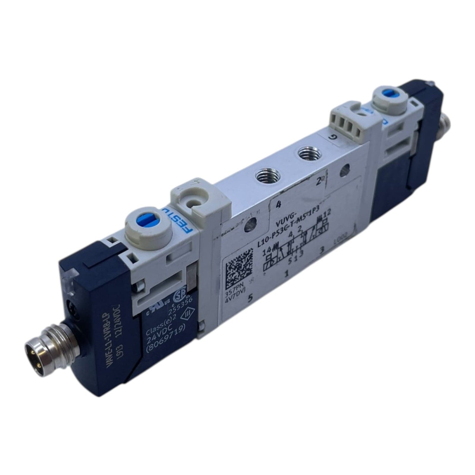 Festo Solenoid valve Pneumatic valve VUVG-L10-P53C-T-M5-1P3 566459 24V DC 3-8 bar view 7
