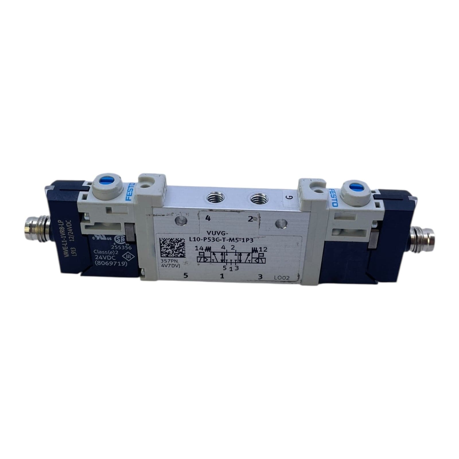 Festo Solenoid valve Pneumatic valve VUVG-L10-P53C-T-M5-1P3 566459 24V DC 3-8 bar view 8